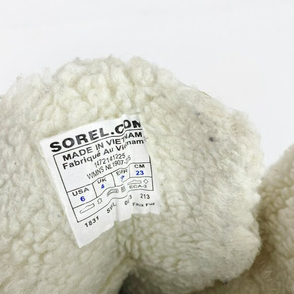 Sorel Boots Tivoli Womens US Size 6 Tan Waterproof Winter Snow NL1907-051 - Picture 7 of 7